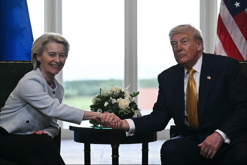 Tổng thống Donald Trump: Mỹ và EU nhất trí về mức thuế quan 15%