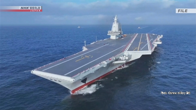 Phúc Kiến, tàu sân bay thứ 3 của Trung Quốc lần đầu huấn luyện quân sự
