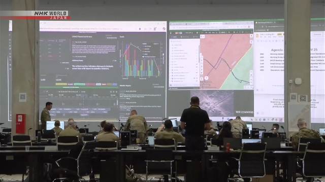 Bên trong trung tâm giám sát ngừng bắn ở Dải Gaza