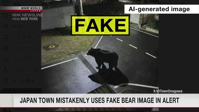 Dùng hình ảnh tạo bởi AI khi cảnh báo về gấu, một thị trấn phải xin lỗi