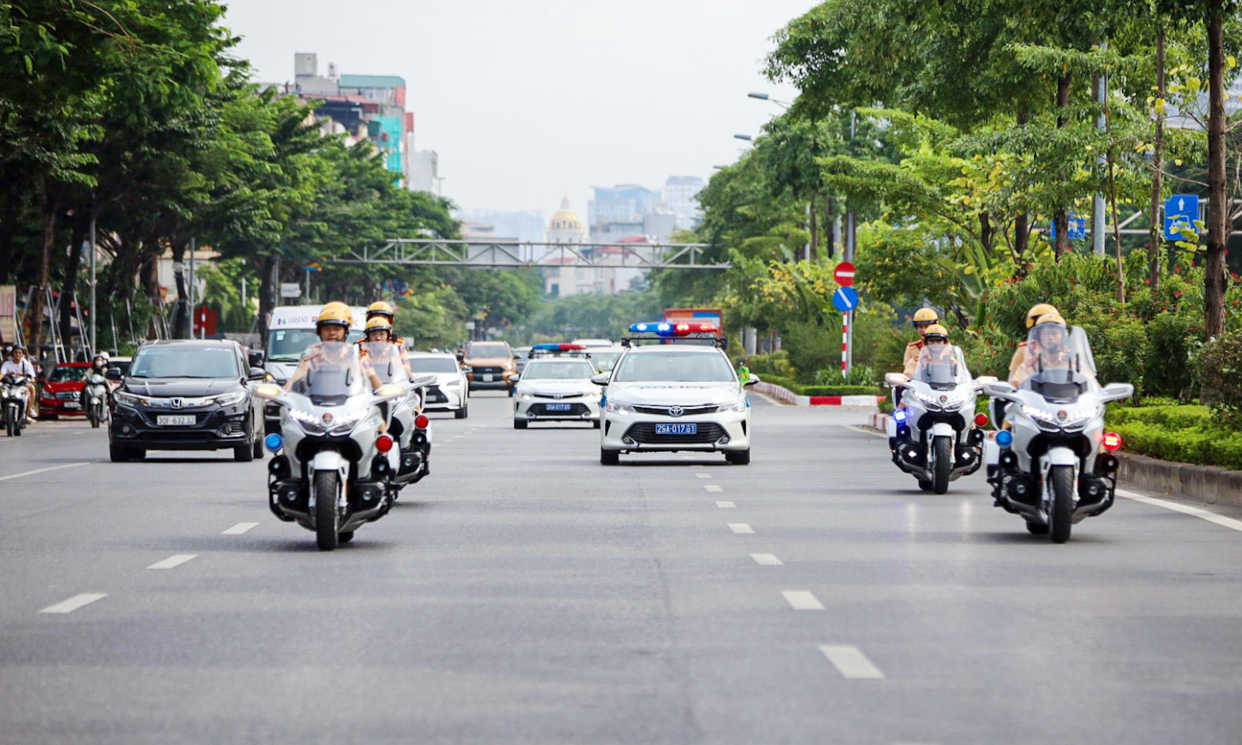 Đảm bảo an toàn giao thông phục vụ các sự kiện lớn diễn ra trên địa bàn Thủ đô