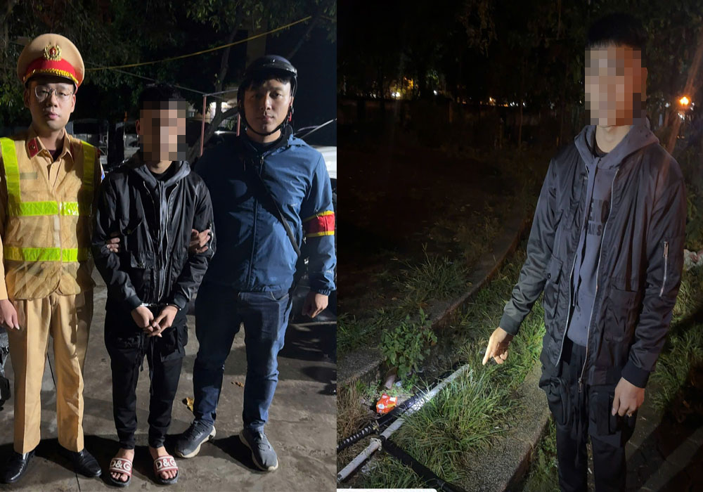 Lực lượng 141 ngăn chặn nhóm đối tượng mang kiếm đi giải quyết mâu thuẫn