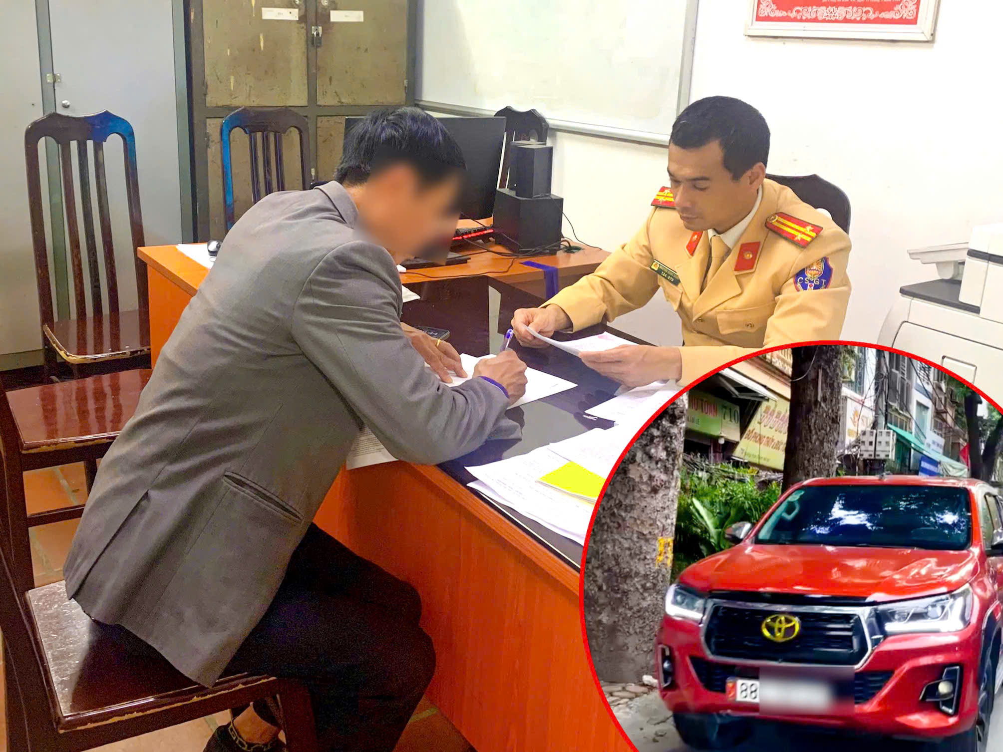 Nhiều tài xế bị xử phạt vì người dân phản ánh vi phạm qua đường dây nóng và tin nhắn