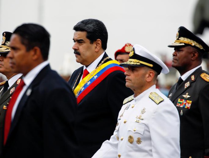 [Ảnh] Toàn cảnh lễ nhậm chức Tổng thống Venezuela nhiệm kỳ 2 của ông Maduro