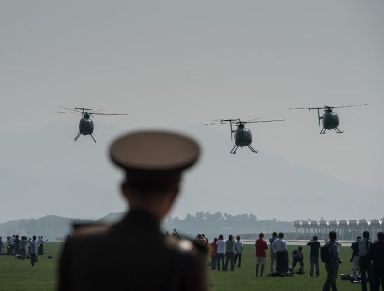 Bất ngờ khi Triều Tiên và Hàn Quốc cùng sử dụng trực thăng quân sự Mỹ