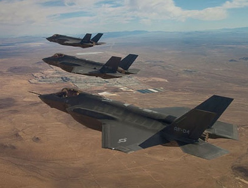 [ẢNH] F-35B Mỹ khai hỏa pháo tàng hình dữ dội ngoài khơi Syria, sự nguy hiểm gần kề cho Syria?