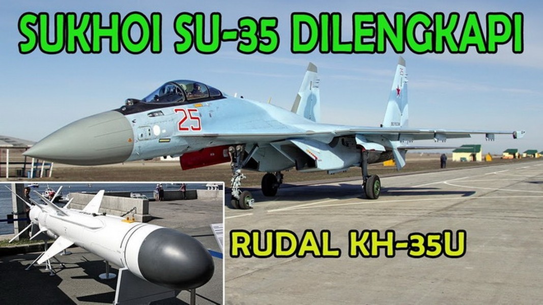 [ẢNH] NATO giật mình lo sợ khi Nga tích hợp tên lửa Kh-35U cho tiêm kích Su-35S