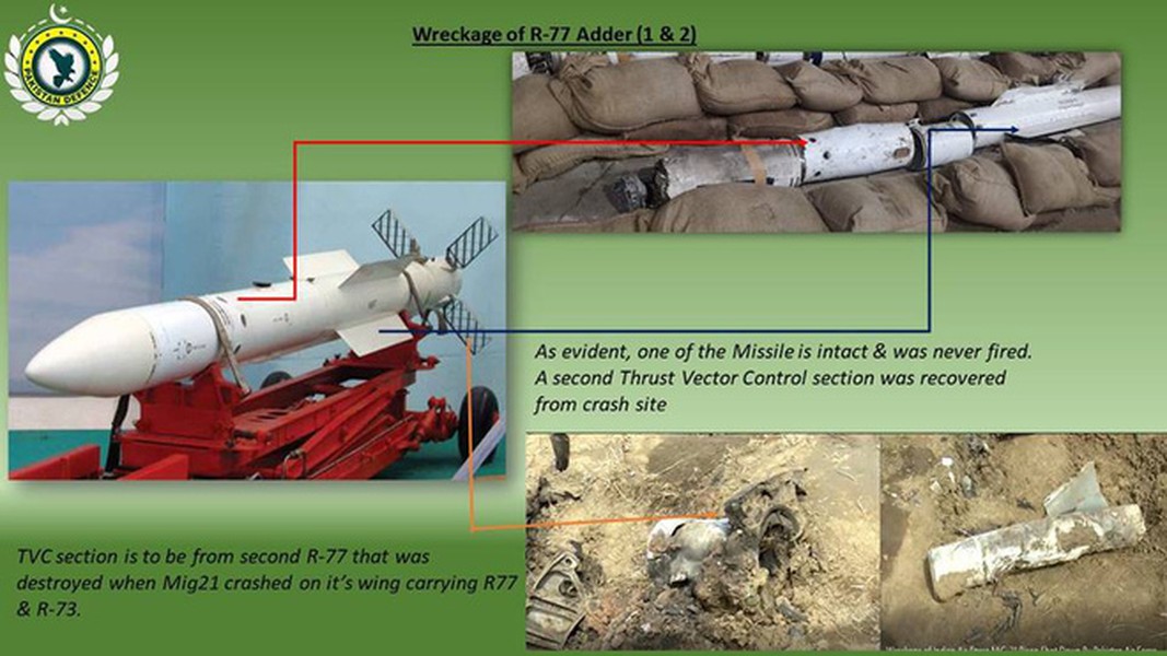 [ẢNH] Bằng chứng thép của Pakistan khiến Ấn Độ phải rút lại tuyên bố bắn rơi F-16?