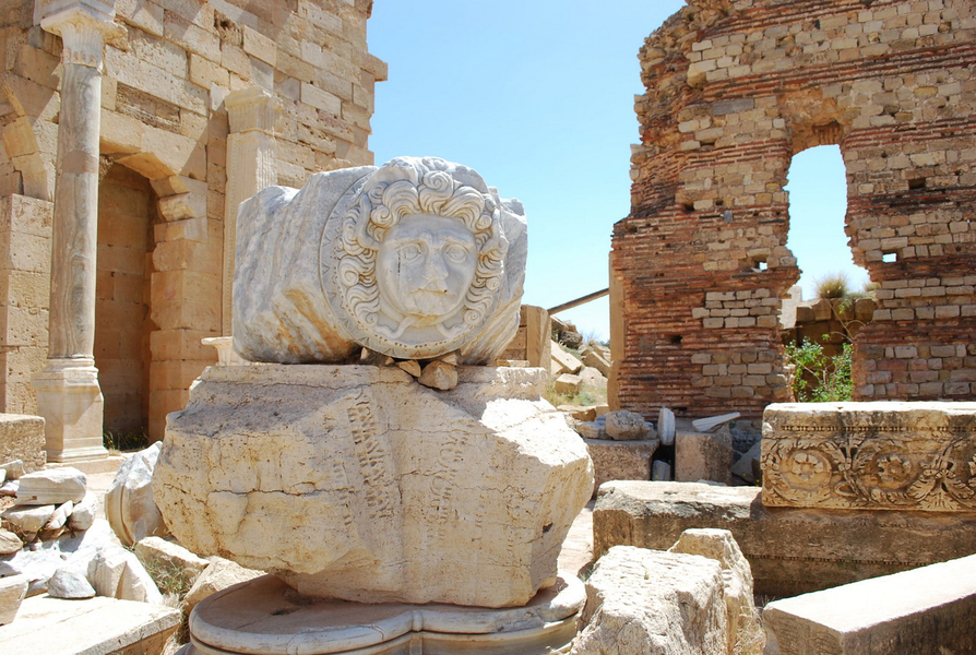 Khám phá tàn tích thành phố cổ La Mã Leptis Magna tráng lệ được bảo tồn 