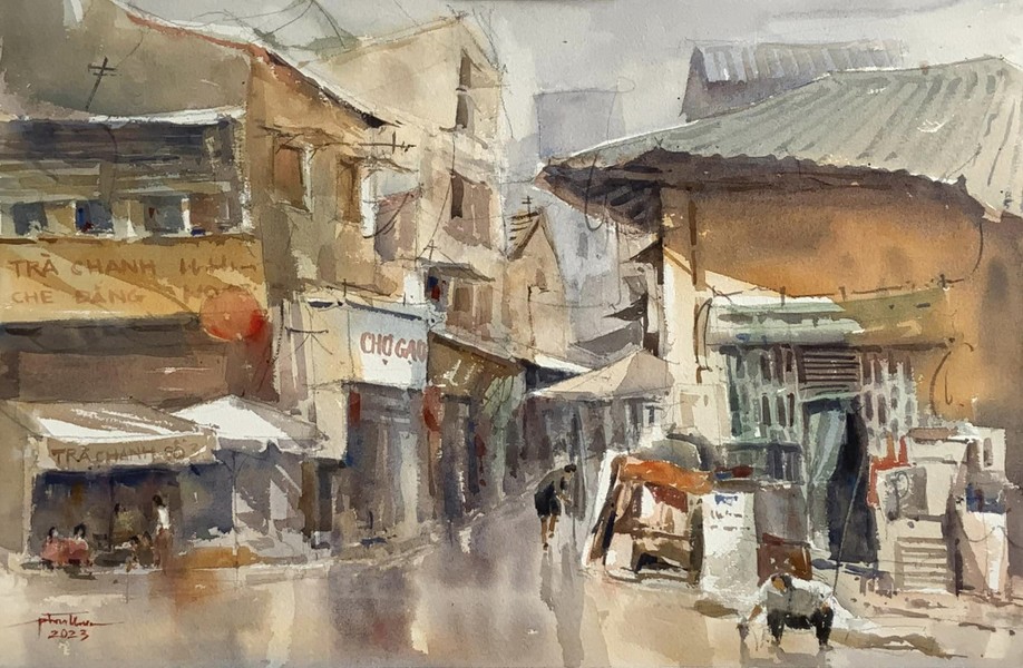 Thong dong nhìn ngắm phố phường Hà Nội trong cái nắng tháng 6 
