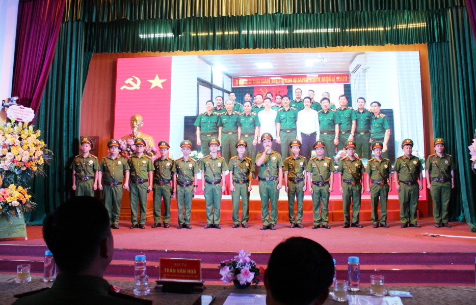 Ấn tượng hội thi kiểm tra chất lượng Cảnh sát khu vực quận Nam Từ Liêm