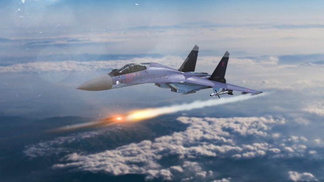 Chiến đấu cơ Su-35 Nga bay ‘sượt’ qua đầu máy bay trinh sát Mỹ ở cự ly chỉ 1,5m 