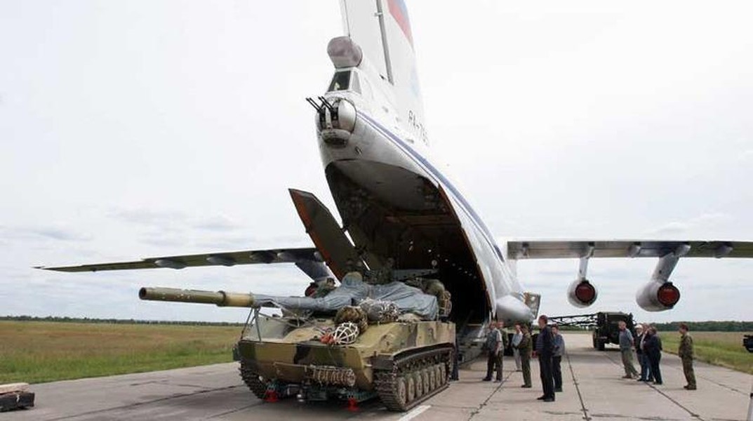 Ukraine tuyên bố bắn cháy vận tải cơ khổng lồ IL-76 của quân đội Nga