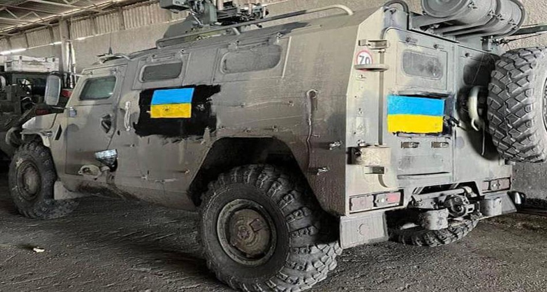 Quân đội Ukraine biên chế ngay thiết giáp Tiger-M thu được để đối phó Nga