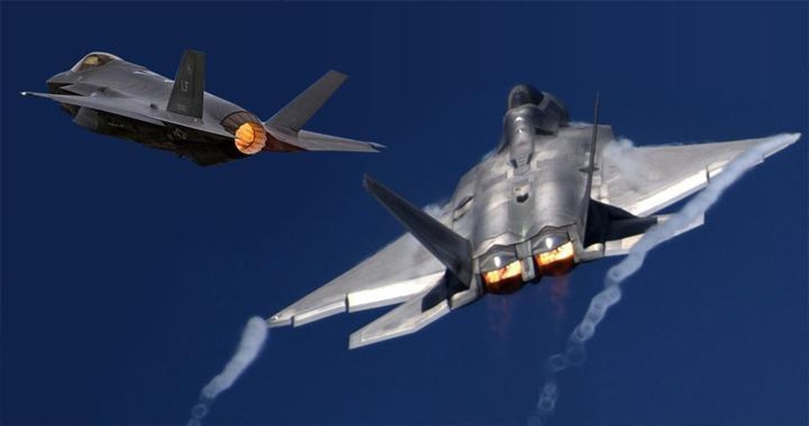 'Chim ăn thịt' F-22 Mỹ sập càng, mài thân xuống đường băng