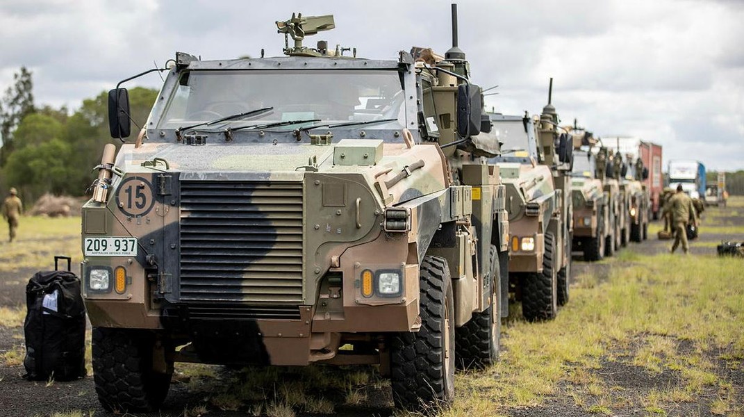 Australia cung cấp thiết giáp Bushmaster cho Ukraine