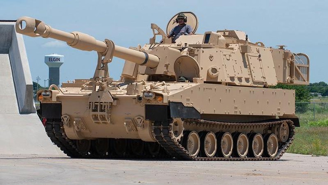 Pháo tự hành M109A6 của Mỹ đã tới Ukraine, sẵn sàng tham chiến