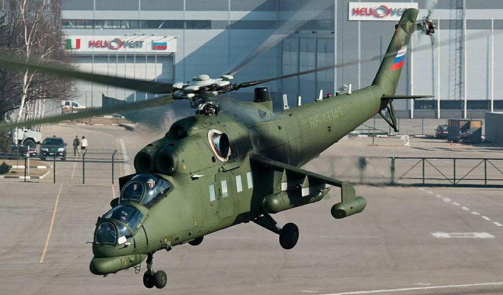 Siêu trực thăng tối mật M-35MS Nga vừa bị bắn hạ tại Ukraine?