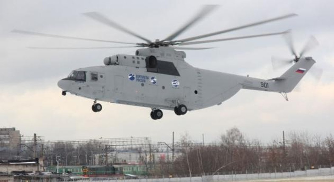 Trực thăng lớn nhất thế giới Mi-26 Nga lập cầu hàng không giải nguy cho Kharkiv?