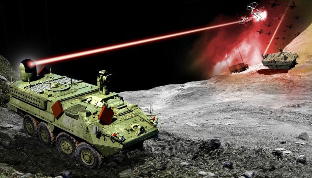 Mỹ thử vũ khí laser chuyên thiêu rụi UAV