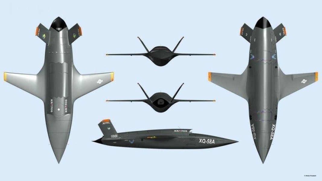 UAV tàng hình XQ-58A Valkyrie của Mỹ được trang bị trí tuệ nhân tạo
