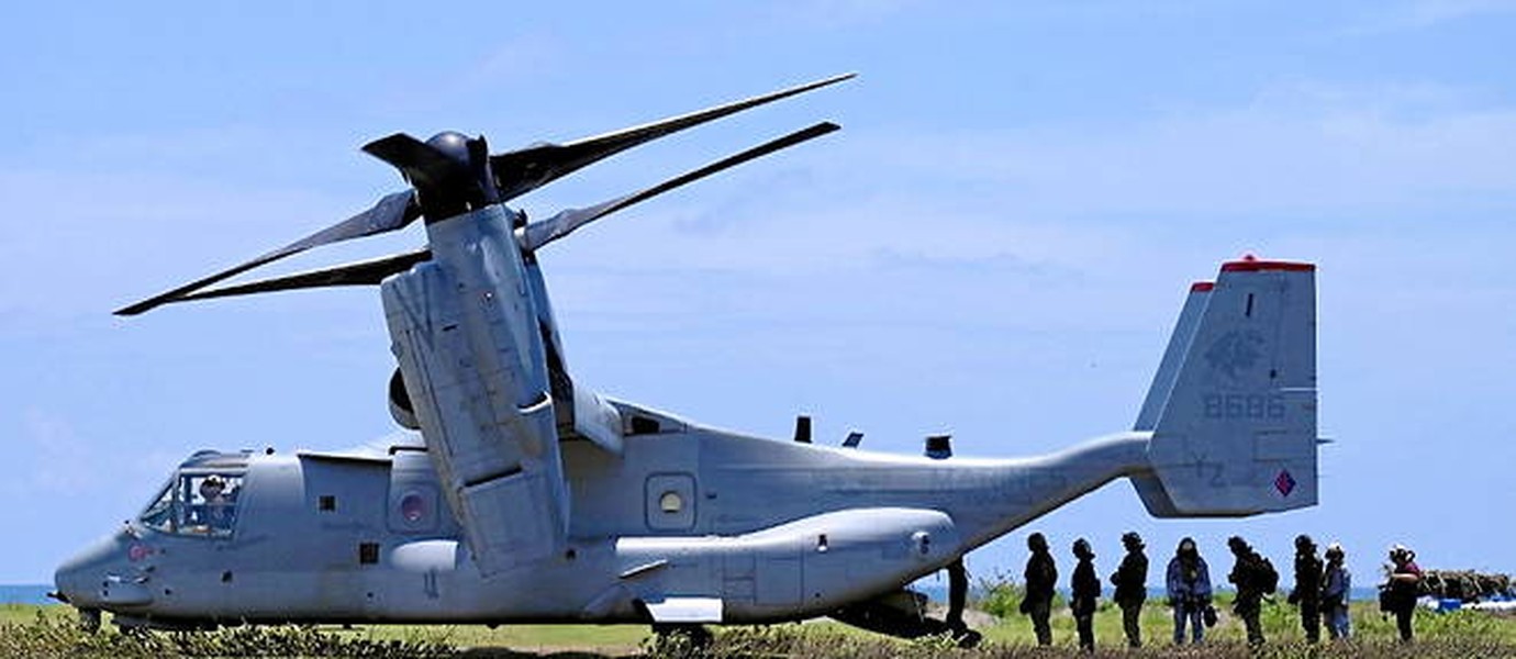 Trực thăng siêu dị V-22 Osprey chở 23 lính Mỹ rơi ngoài khơi Australia