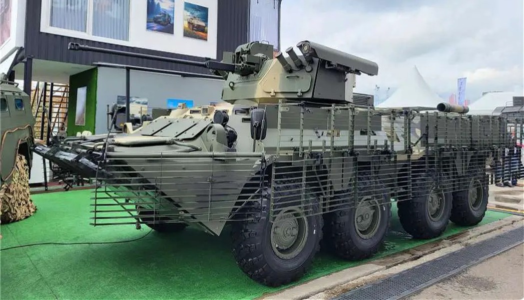 Nga phát triển thiết giáp BTR-82A với tháp pháo Ballista và giáp mới