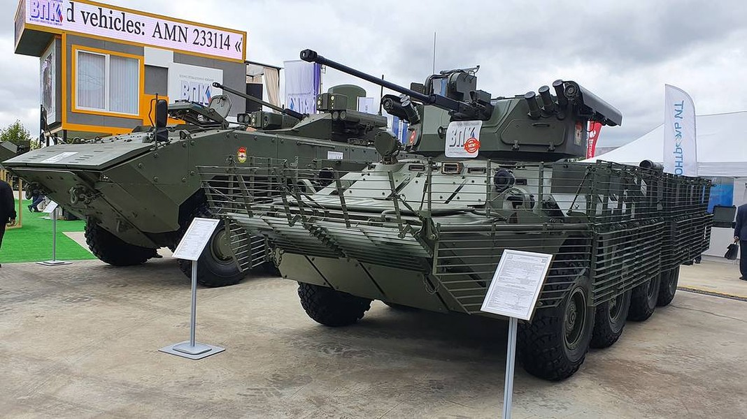 Nga phát triển thiết giáp BTR-82A với tháp pháo Ballista và giáp mới