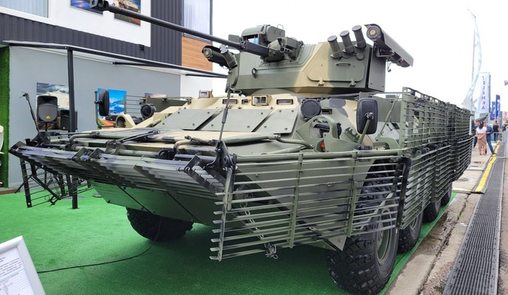 Nga phát triển thiết giáp BTR-82A với tháp pháo Ballista và giáp mới