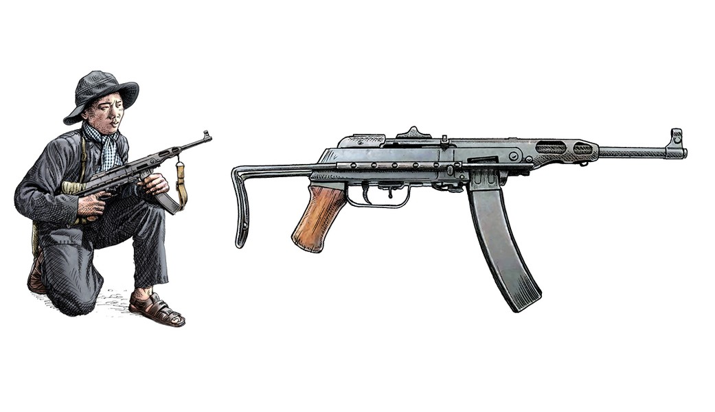 Khẩu súng tiểu liên MAT-49 huyền thoại của Pháp 