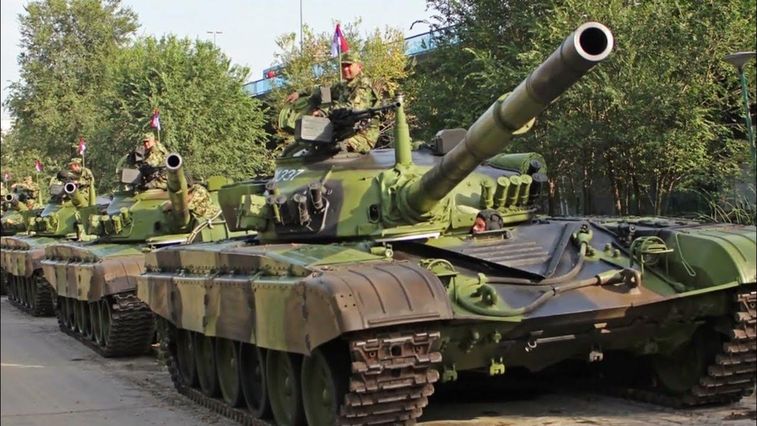 Sức mạnh xe tăng M-84AC1 được đánh giá ngang ngửa với T-90M