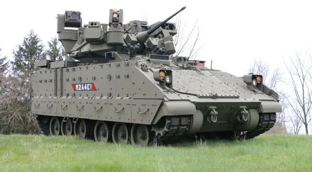 Mỹ nâng cấp thiết giáp Bradley từng bắn hạ xe tăng T-90M Nga