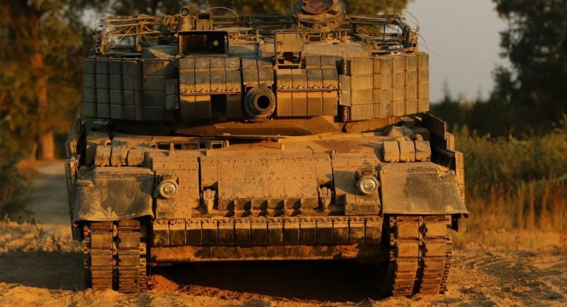 Xe tăng Leopard 1A5 'lột xác' dưới tay quân đội Ukraine