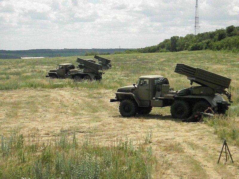 Pháo phản lực phóng loạt BM-21UM Berest của Ukraine khiến Nga lo ngại