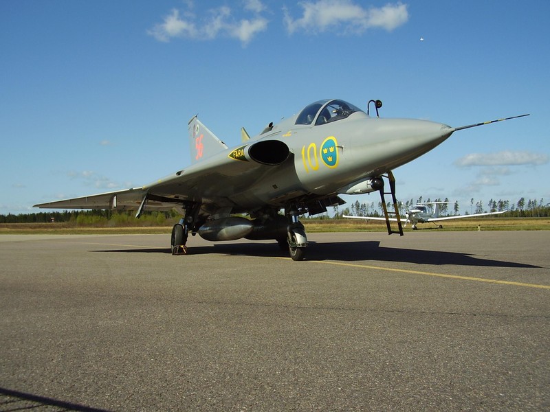 Tiêm kích Saab 35 Draken - 'Rồng sắt' Thụy Điển từng khiến Liên Xô đặc biệt lo ngại