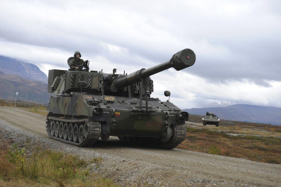 Quân đội Ukraine tung pháo tự hành M109A3 ra trận trong thời gian nhanh kỷ lục