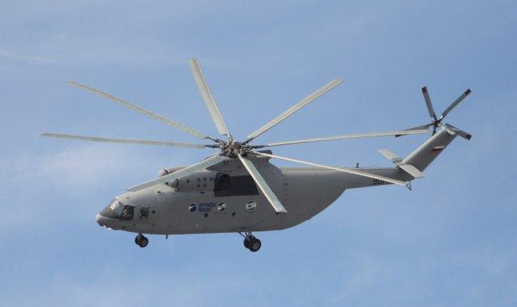 Việc sản xuất trực thăng siêu lớn Mi-26T2V của Nga vẫn chật vật vì thiếu động cơ