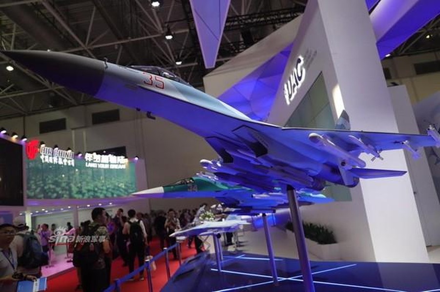 Tiêm kích MiG-35 gây chú ý cực lớn khi xuất hiện tại Trung Quốc