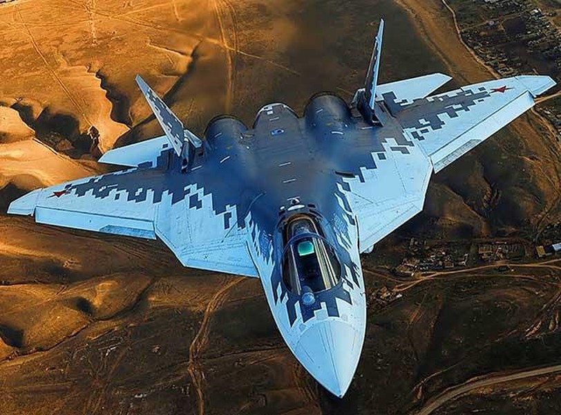 Tiêm kích tàng hình Su-57 sẽ xuất hiện tại Triển lãm quốc phòng quốc tế Việt Nam 2022?