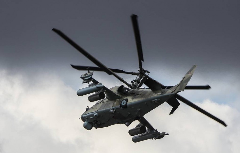 Không quân Nga nhận hàng loạt trực thăng tấn công Ka-52M nâng cấp cực mạnh