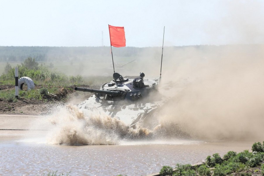 Chiến xa BMP-3 Nga ‘bất khả xâm phạm’ khi tích hợp xong hệ thống phòng vệ Arena-E?