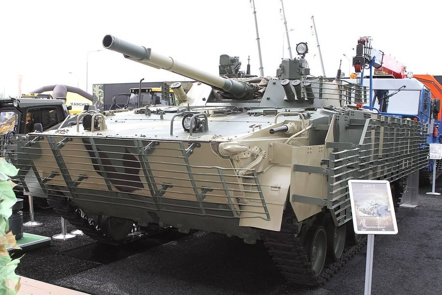 Chiến xa BMP-3 Nga ‘bất khả xâm phạm’ khi tích hợp xong hệ thống phòng vệ Arena-E?