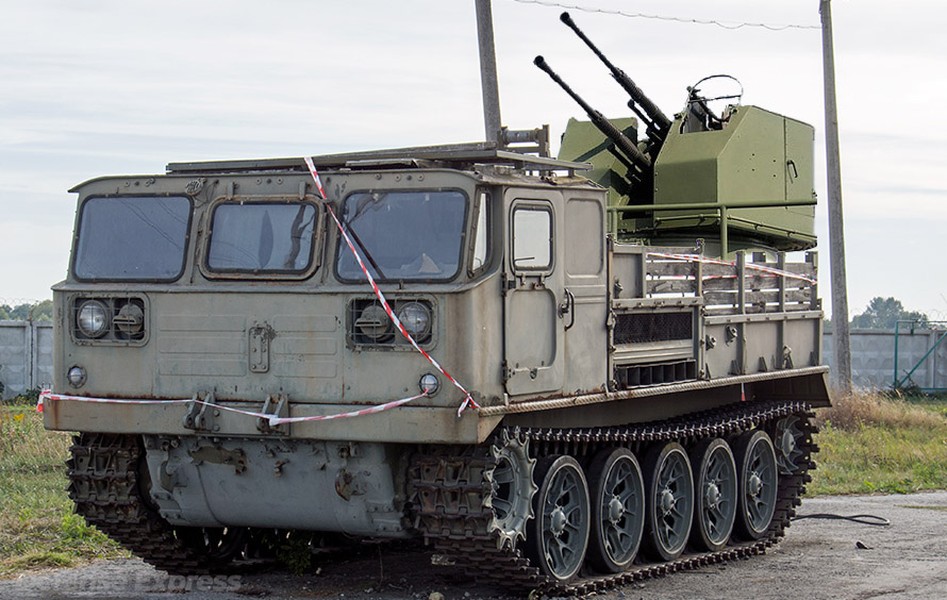 Xe hỏa lực độc đáo của Nga khi kết hợp ATS-59G với pháo 2M-3