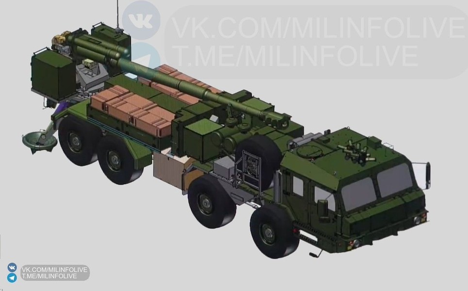 Quân đội Nga chuẩn bị đưa pháo tự hành 2S43 Malva vào tác chiến