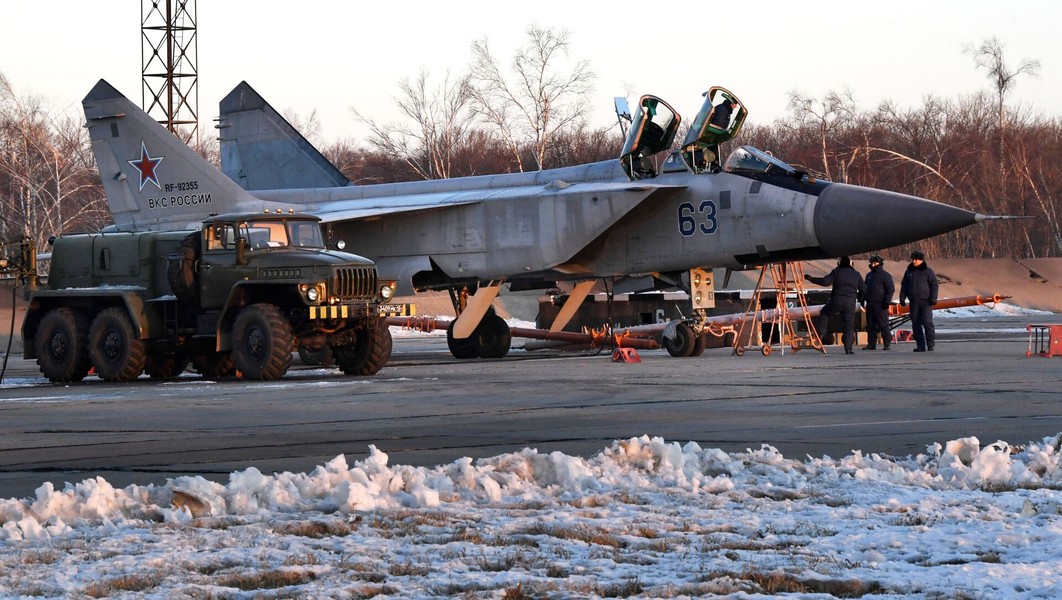 Không quân Nga nhận lô tiêm kích MiG-31BM nâng cấp giữa tình hình nóng
