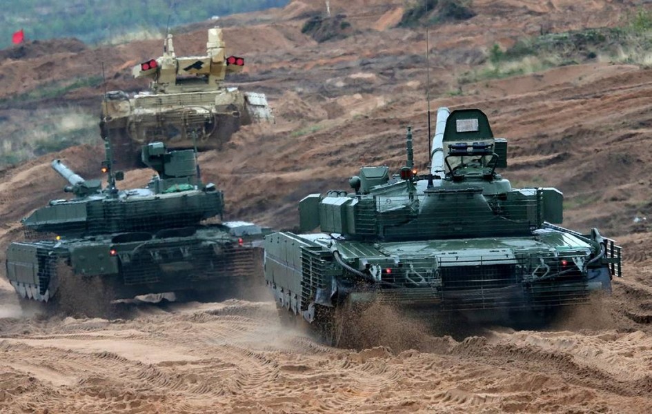 Cuộc ‘đối đầu trên giấy’ giữa xe tăng T-90M Nga và M1 Abrams Mỹ lại tiếp diễn