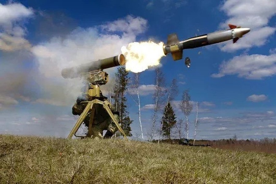 Tên lửa Kornet của Nga đã đốt cháy tất cả các loại xe tăng chính của phương Tây