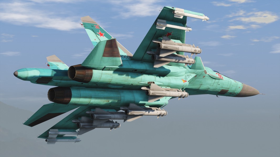 Oanh tạc cơ Su-34 trở thành phương tiện mang tên lửa hành trình tầm xa chiến lược