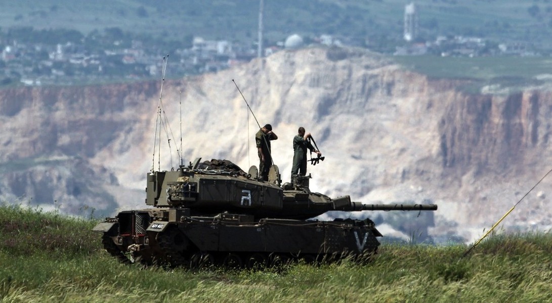 Xe tăng tên lửa Pereh 'độc nhất vô nhị' của Israel tấn công dữ dội Hamas