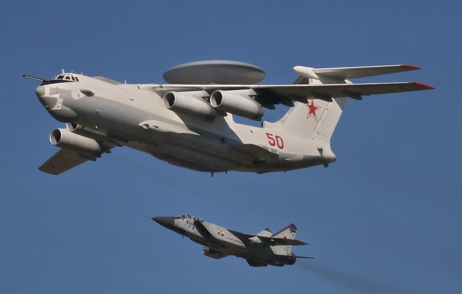 Su-35S và MiG-31BM 'không thể nhìn thấy' mục tiêu khi thiếu máy bay A-50 AWACS